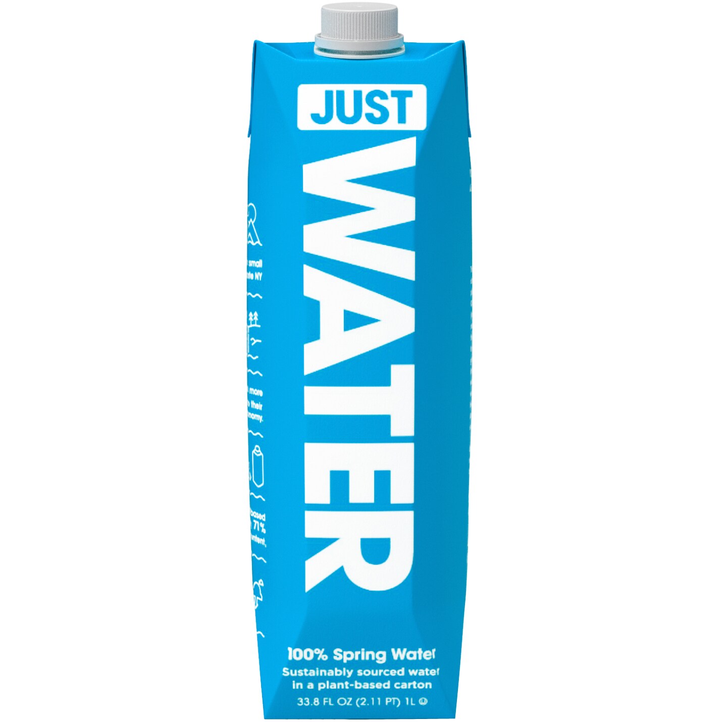 Just 100% Spring Water, Carton