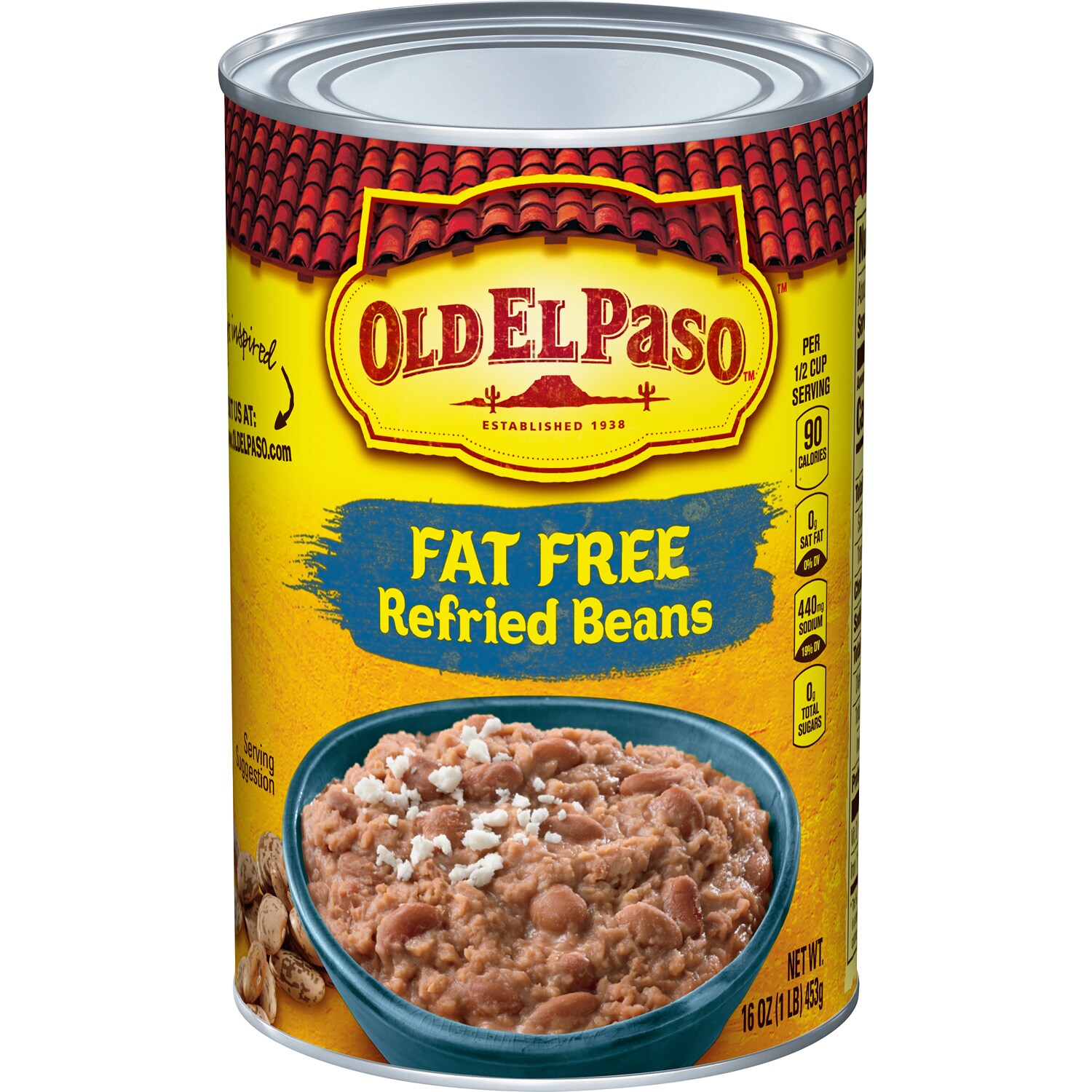 Old El Paso Fat Free Refried Beans FreshDirect
