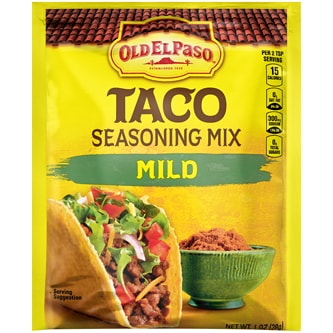 Old El Paso Taco Seasoning Mix, Mild