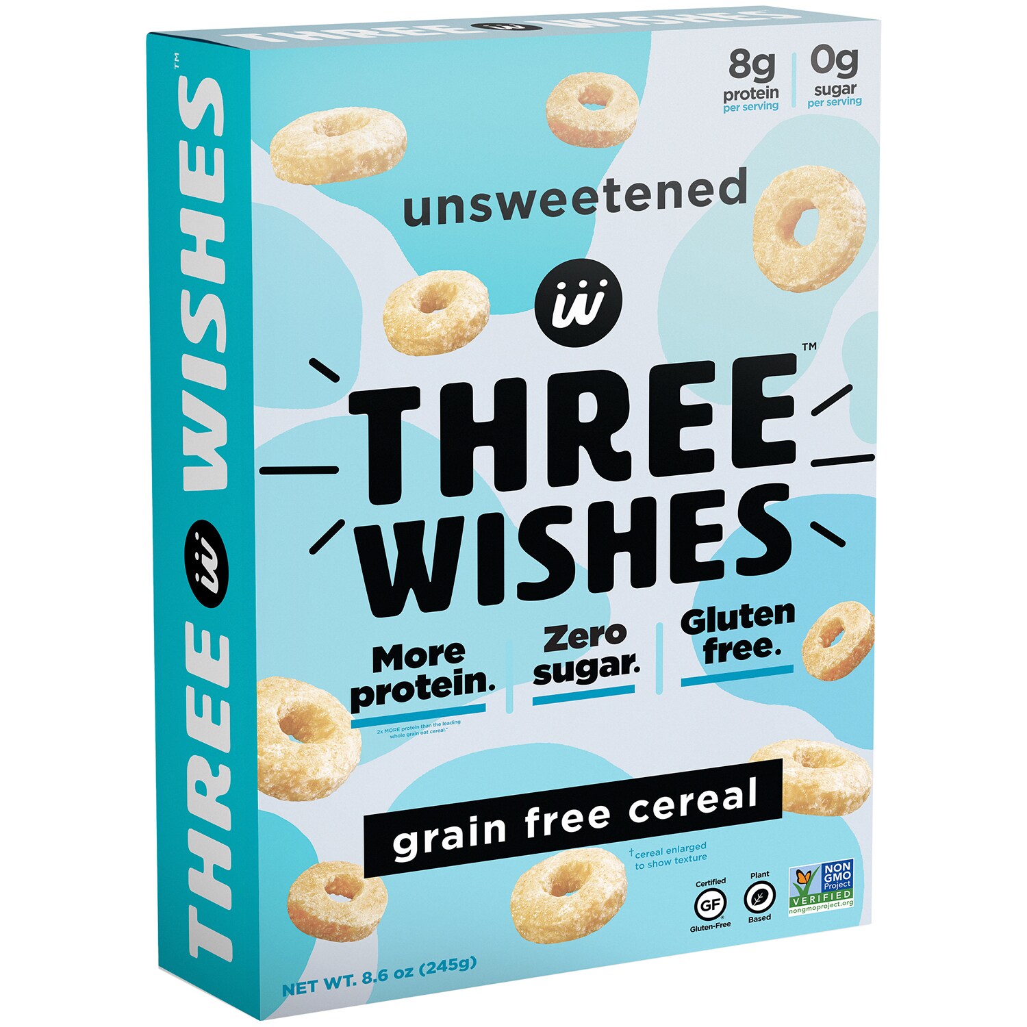 Three Wishes Grain Free Cereal, Unsweetened