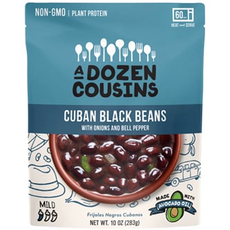 A Dozen Cousins Cuban Black Beans