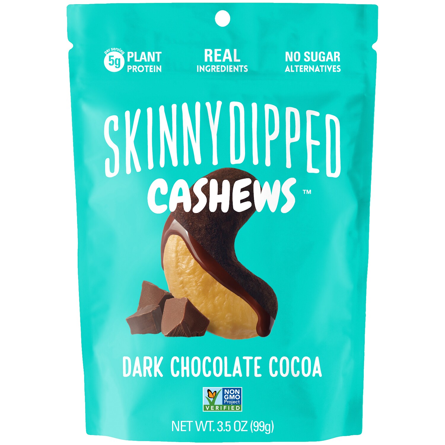SkinnyDipped Cashews, Dark Chocolate Cocoa