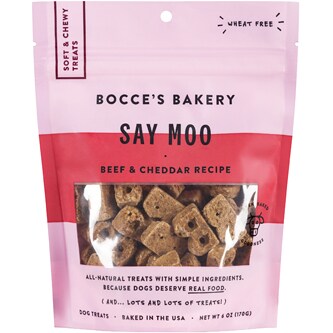 Bocce's Bakery Say Moo Soft & Chewy Dog Treats