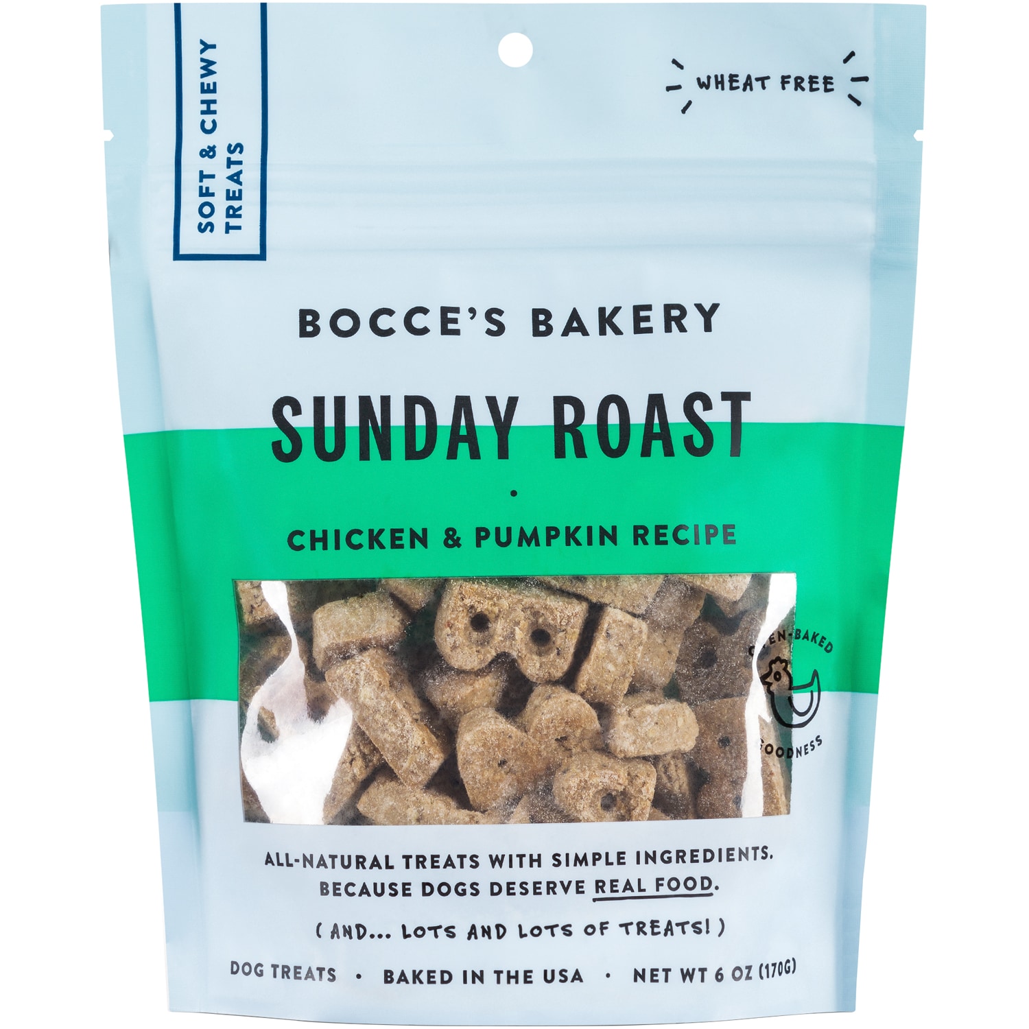Bocce's Bakery Sunday Roast Soft & Chewy Dog Treats