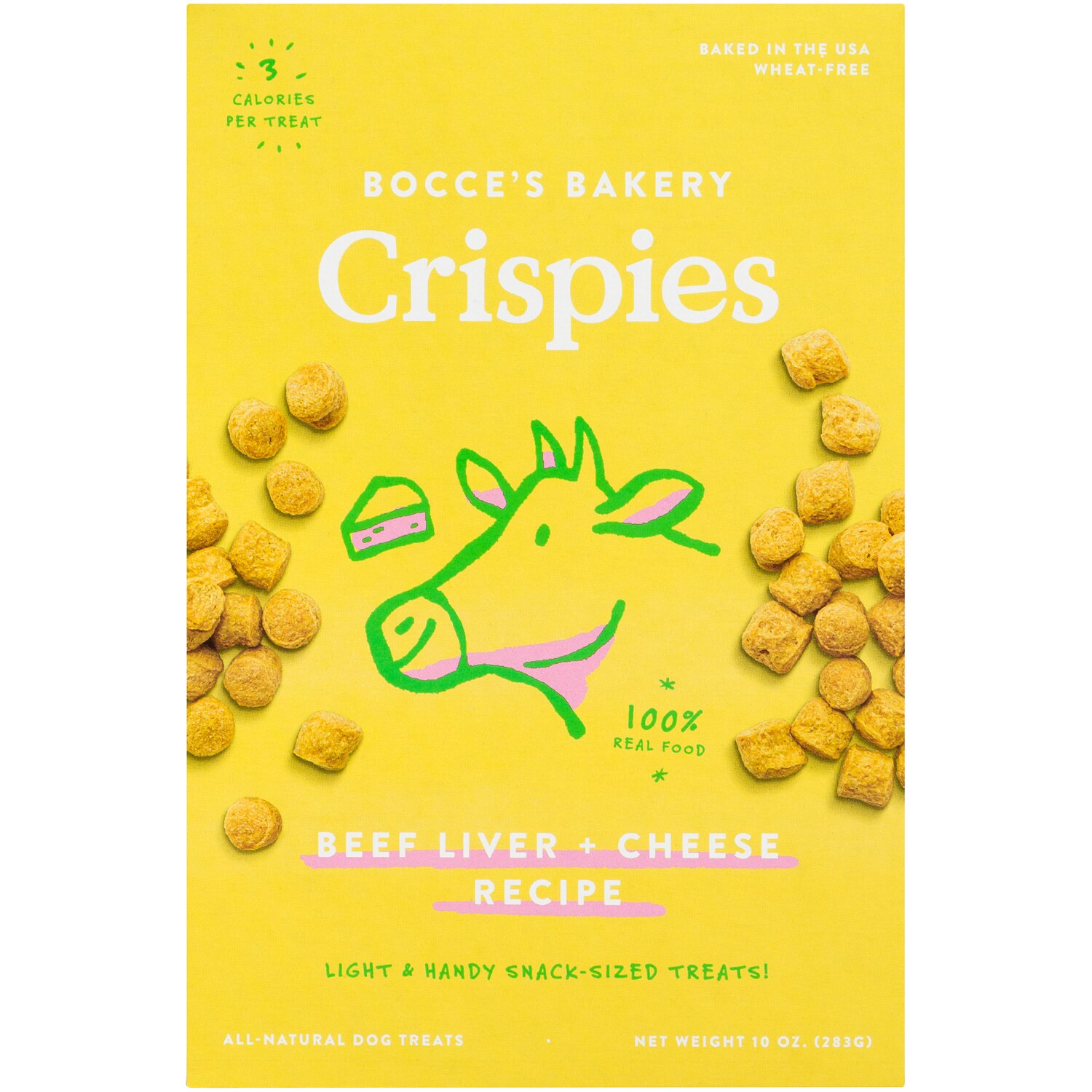 Bocce's Bakery Beef Liver + Cheese Crispies Dog Treats