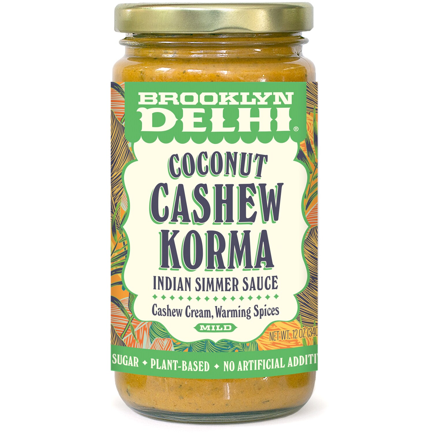 Brooklyn Delhi Sauce, Coconut Cashew Korma FreshDirect