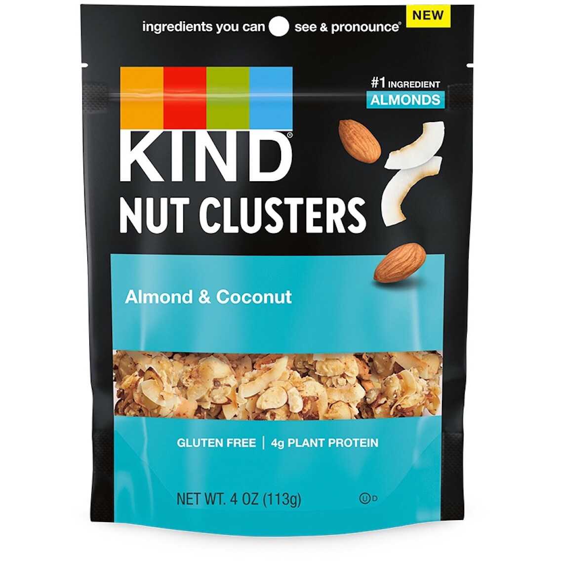 KIND Nut Clusters, Almond & Coconut