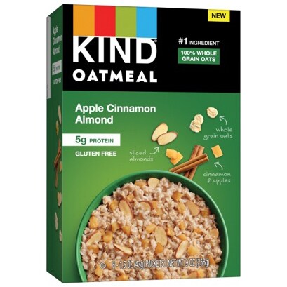 KIND Oatmeal, Apple Cinnamon Almond