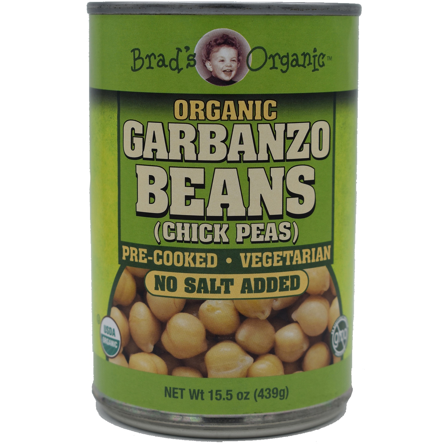 Brad's Organic No Salt Added Garbanzo Beans