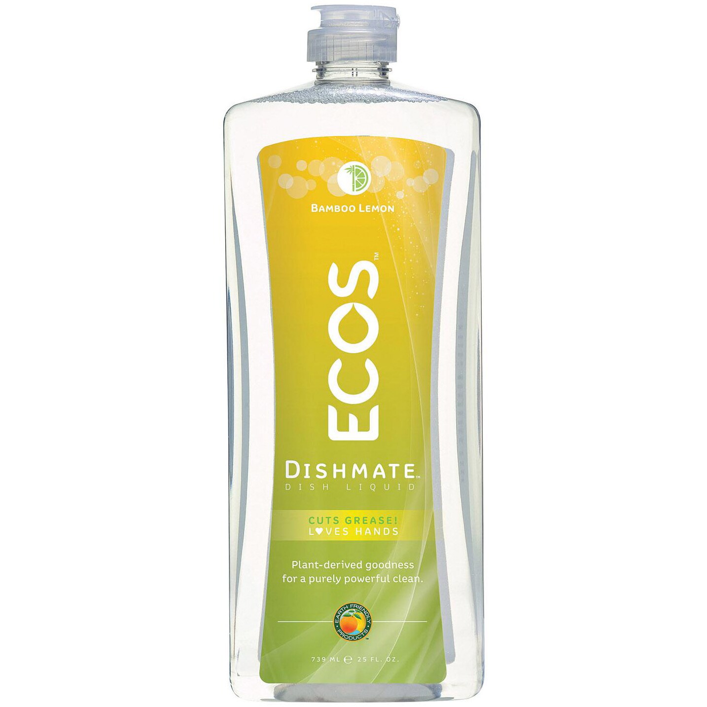 ECOS Dishmate Dish Liquid, Bamboo Lemon