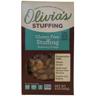 Olivia's Croutons Gluten Free Rosemary & Sage Stuffing