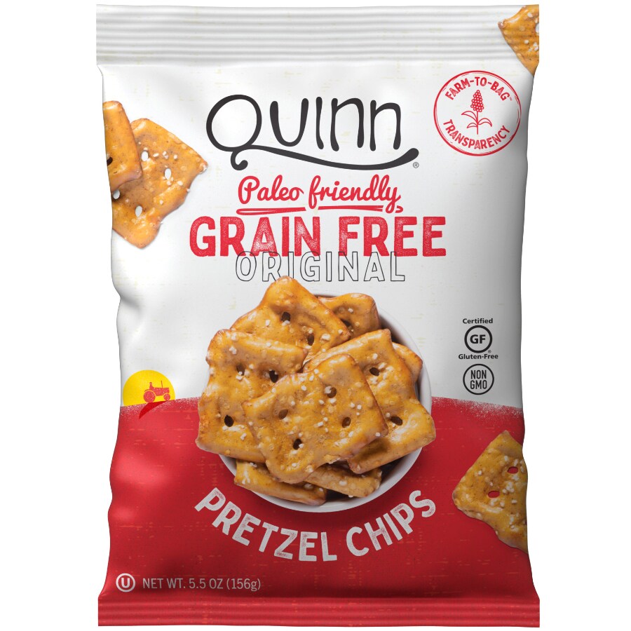 Quinn Grain Free Pretzel Chips, Original
