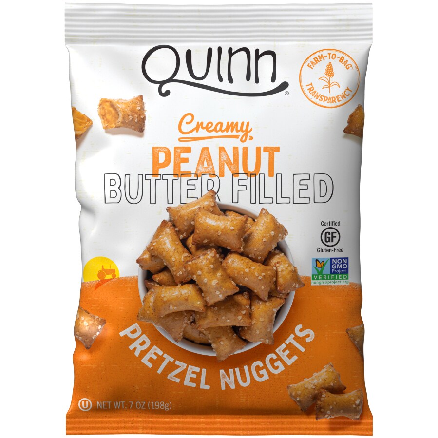 Quinn Pretzel Nuggets, Creamy Peanut Butter