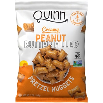 Quinn Pretzel Nuggets, Creamy Peanut Butter