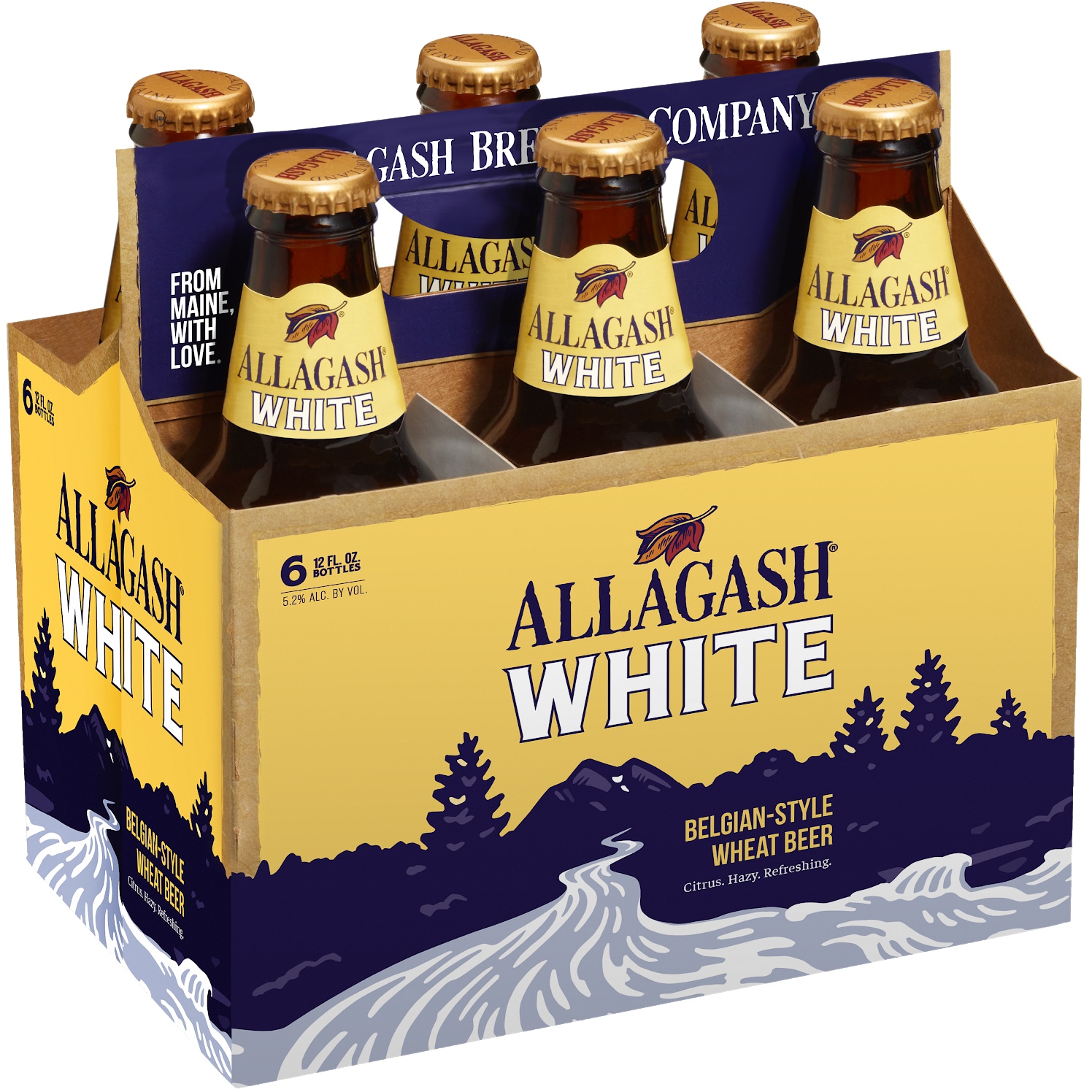 Allagash White Beer, Glass Bottles