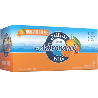 Adirondack Seltzer, Mandarin Orange, Cans