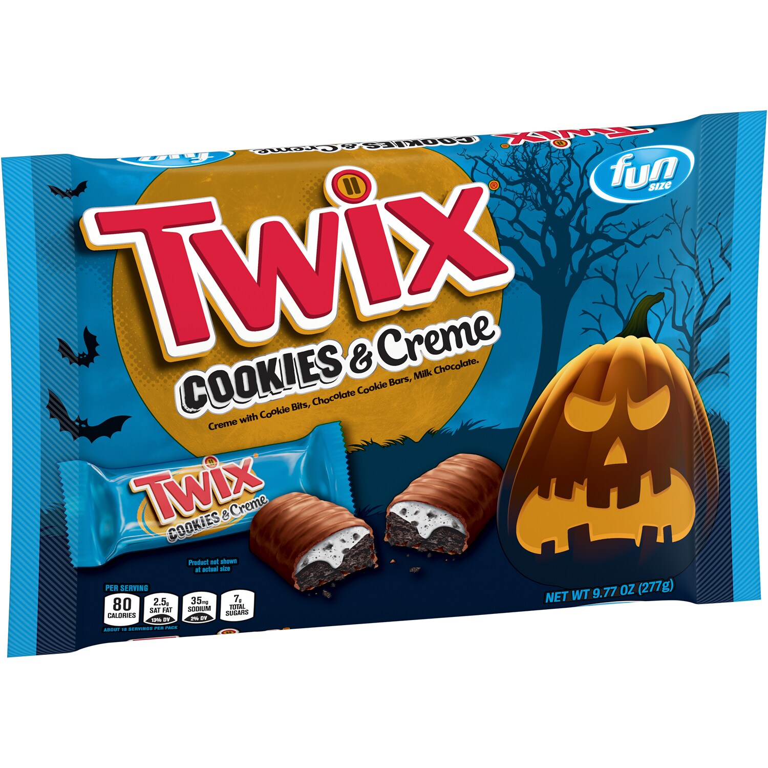 Twix Cookies & Creme Bars, Fun Size