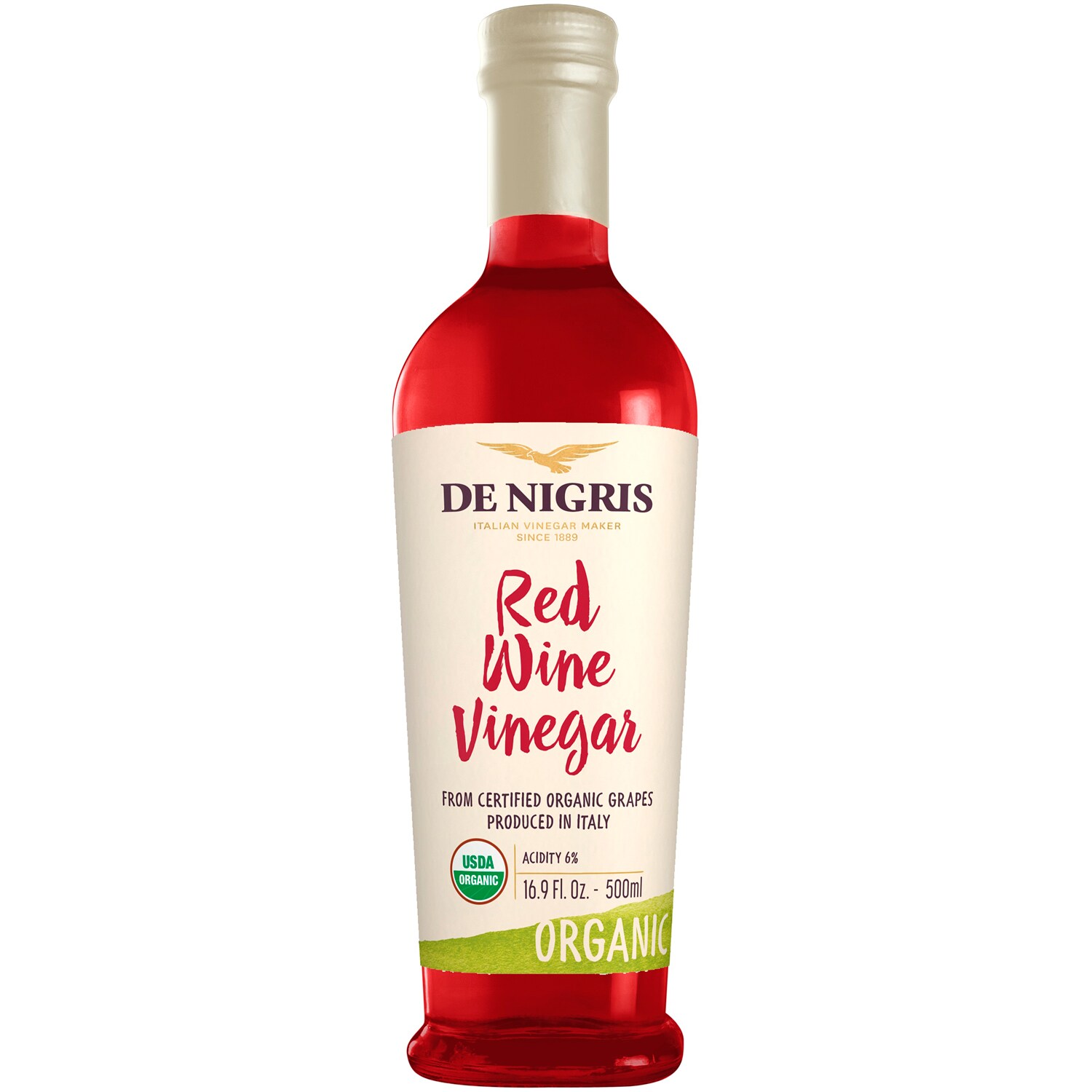 De Nigris Organic Red Wine Vinegar FreshDirect