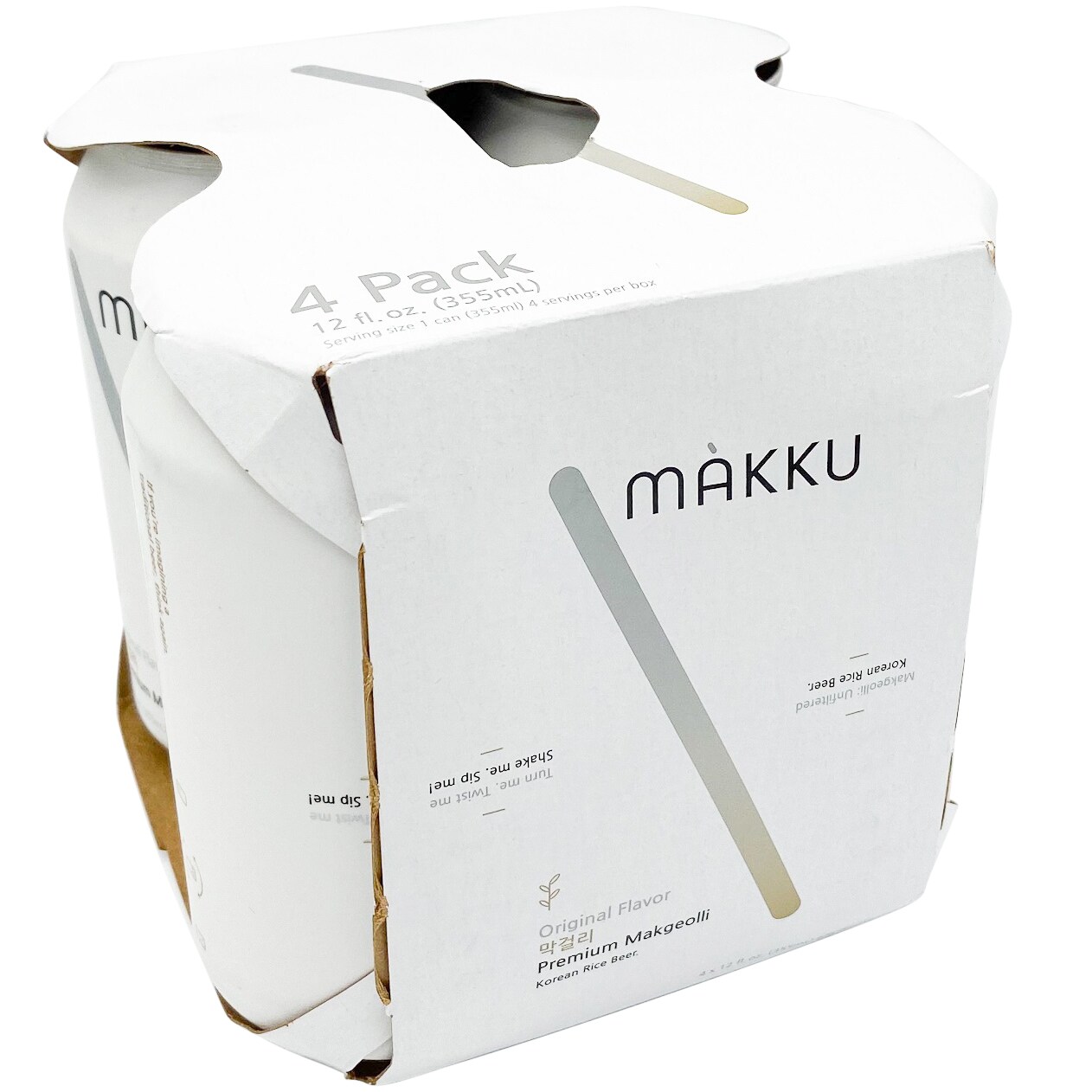 Màkku Makgeolli Korean Rice Beer, Original, Cans