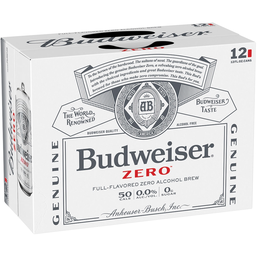 Budweiser Zero, Cans
