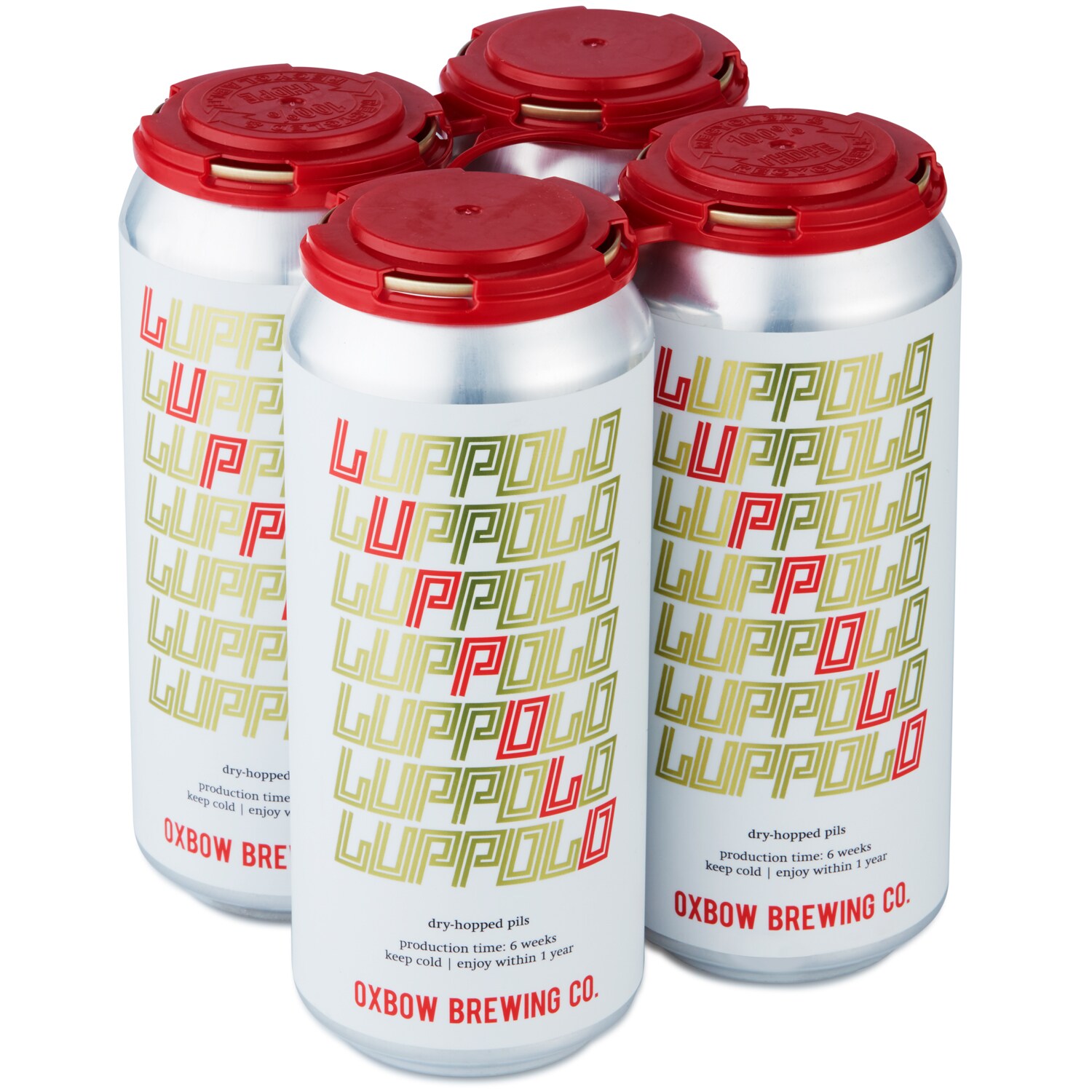 Oxbow Brewing Co. Luppolo Dry-Hopped Pilsner, Cans