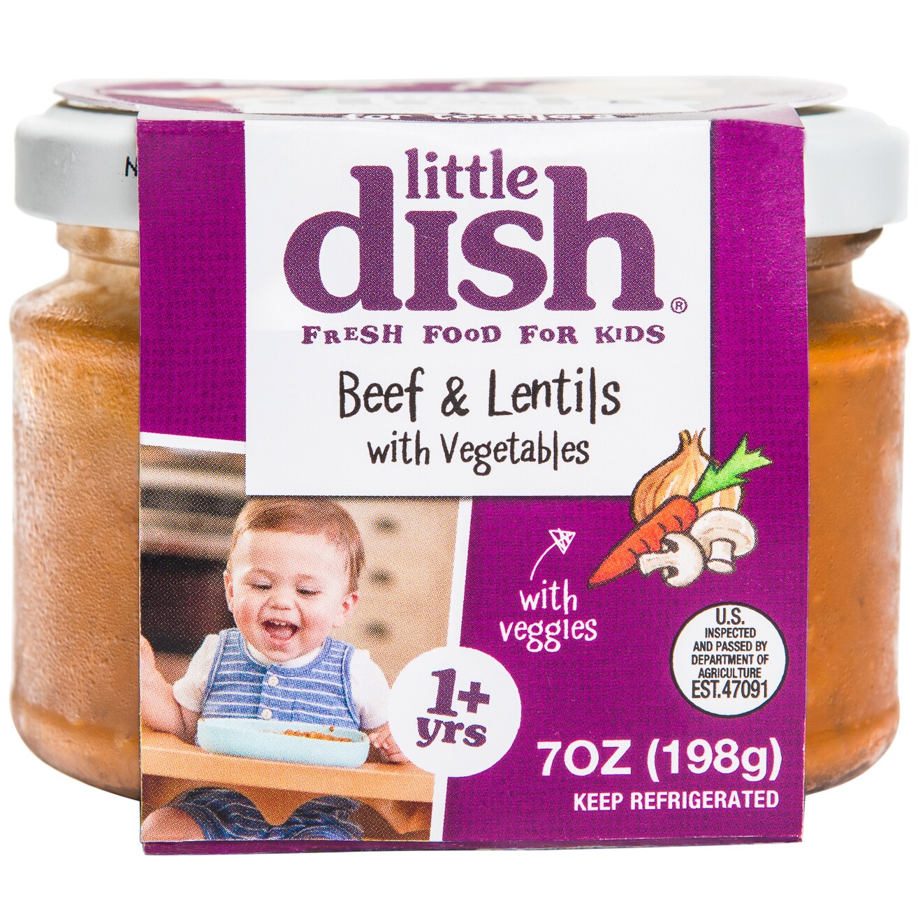Little Dish Beef & Lentils with Veggies