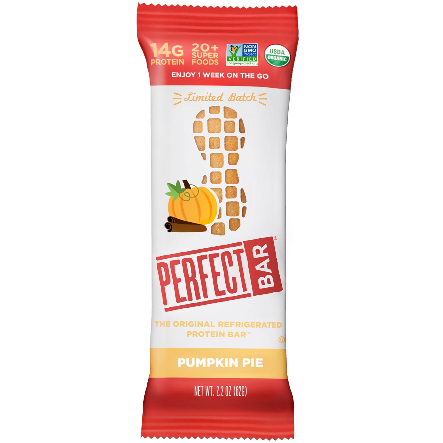 Perfect Bar Protein Bar, Pumpkin Pie