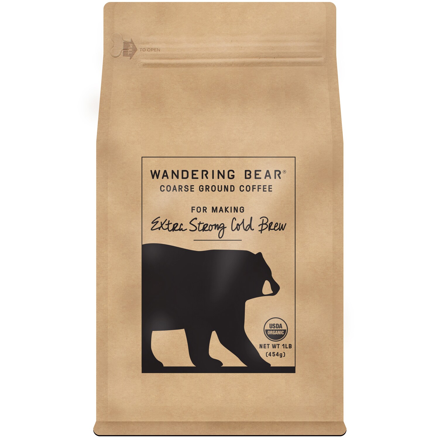 Wandering Bear Organic Coarse Ground Coffee