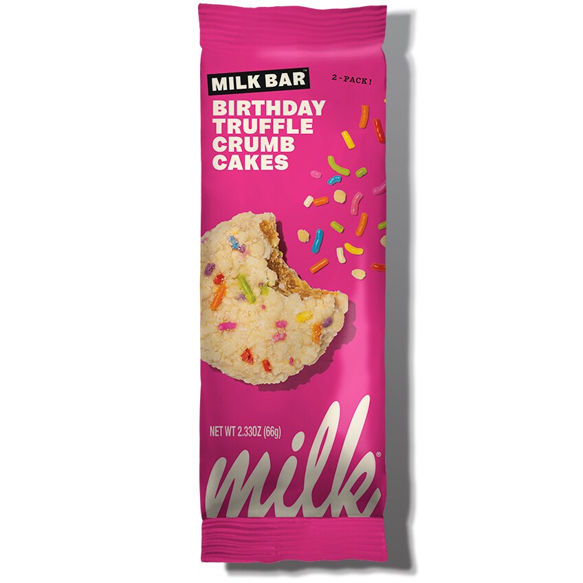 Milk Bar Truffle Crumb Cakes, Birthday