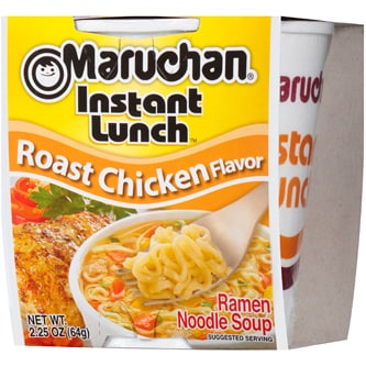 Maruchan Instant Lunch Ramen Noodle Soup, Roast Chicken