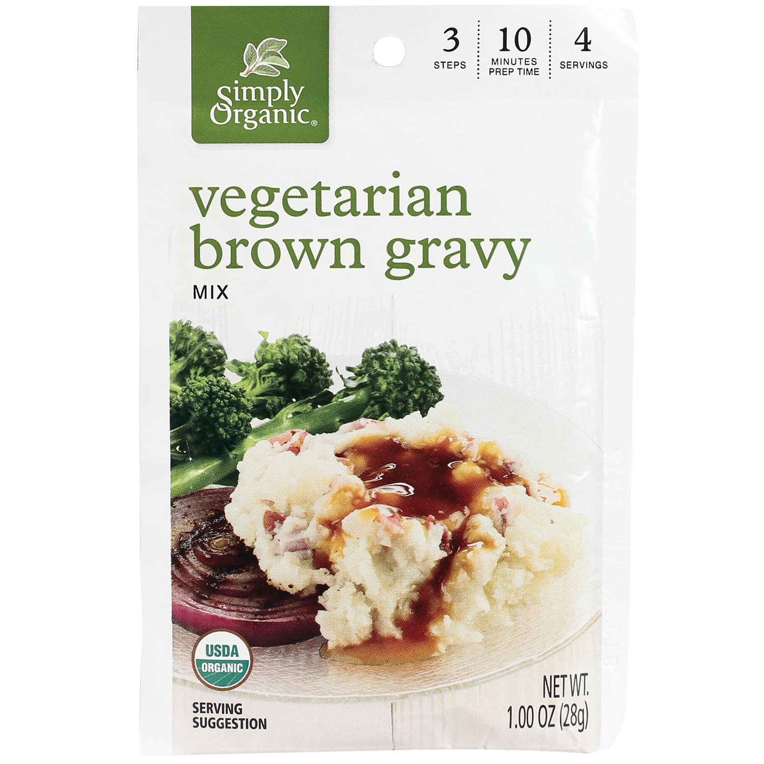 Simply Organic Vegetarian Brown Gravy Mix