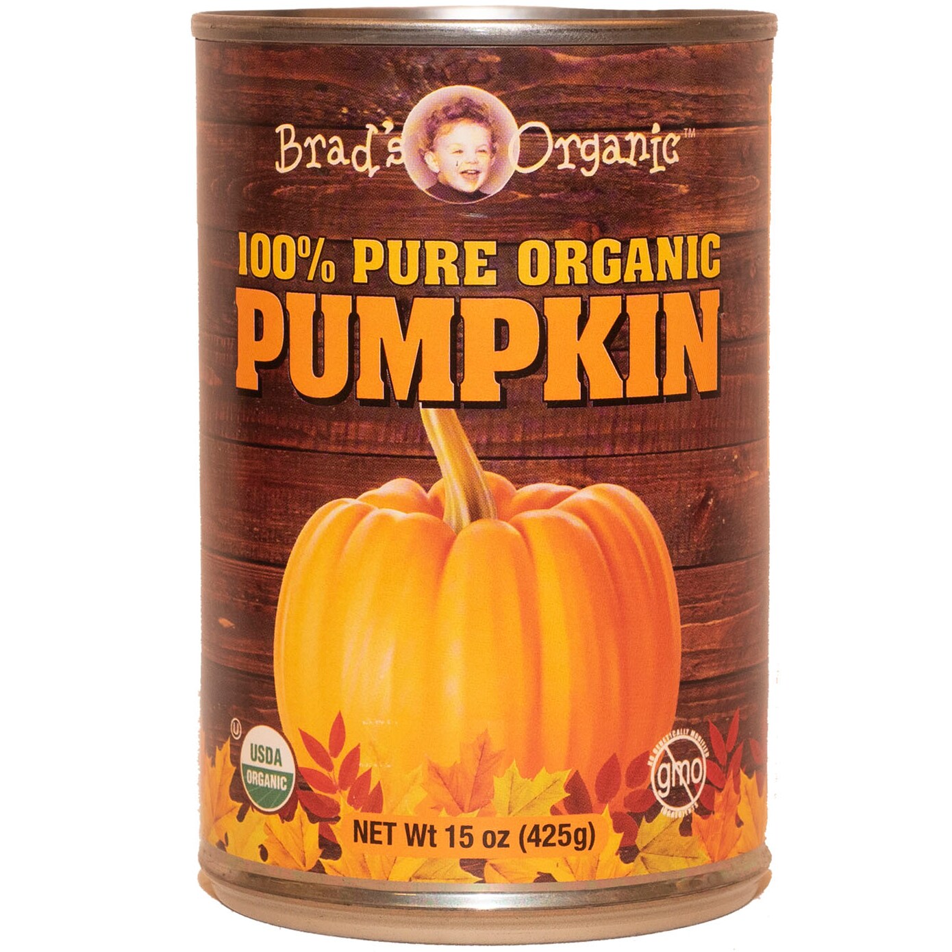 Brad's Organic Canned Pumpkin
