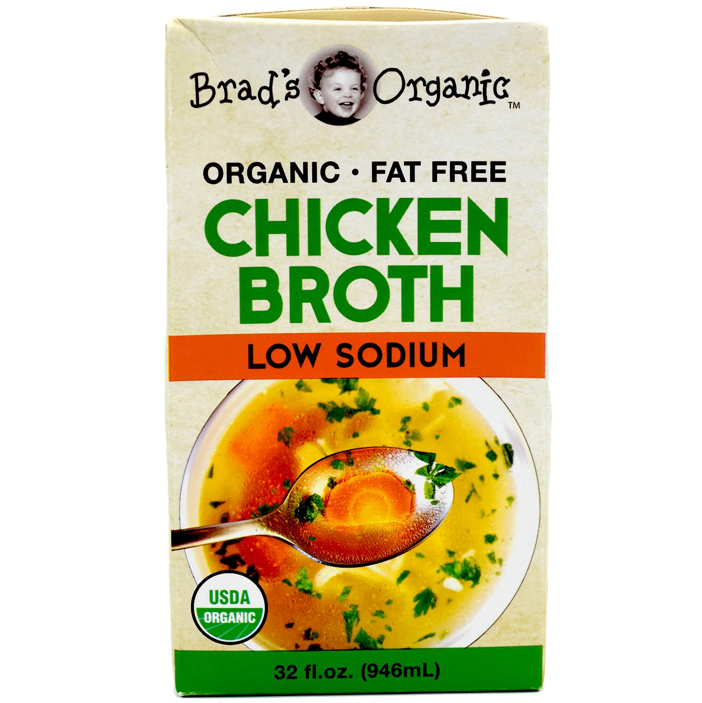 Brad's Organic Low Sodium Chicken Broth