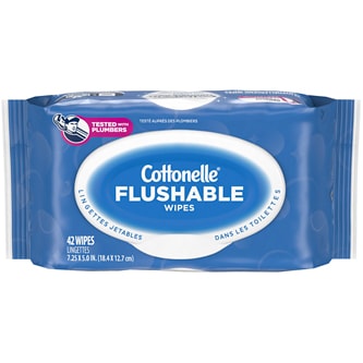 Cottonelle Flushable Wipes