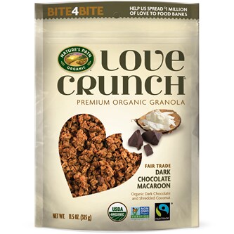 Nature's Path Organic Love Crunch Granola, Dark Chocolate Macaroon