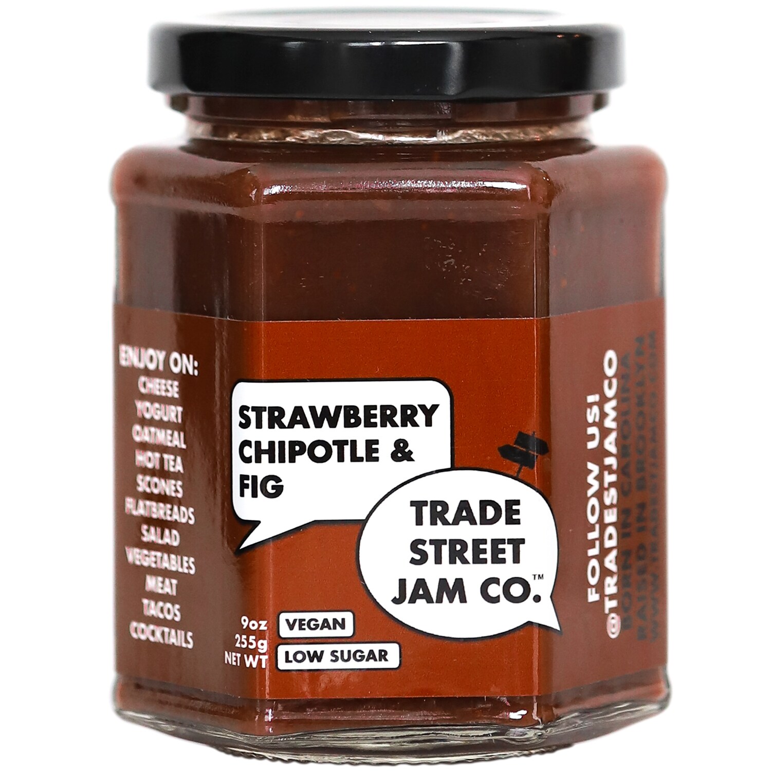 Trade Street Jam Co. Strawberry Chipotle & Fig Jam