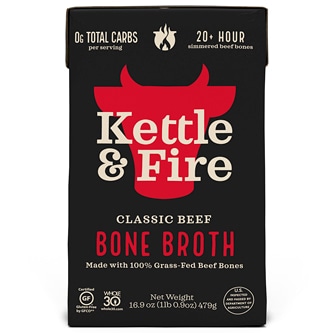 Kettle & Fire Bone Broth, Classic Beef