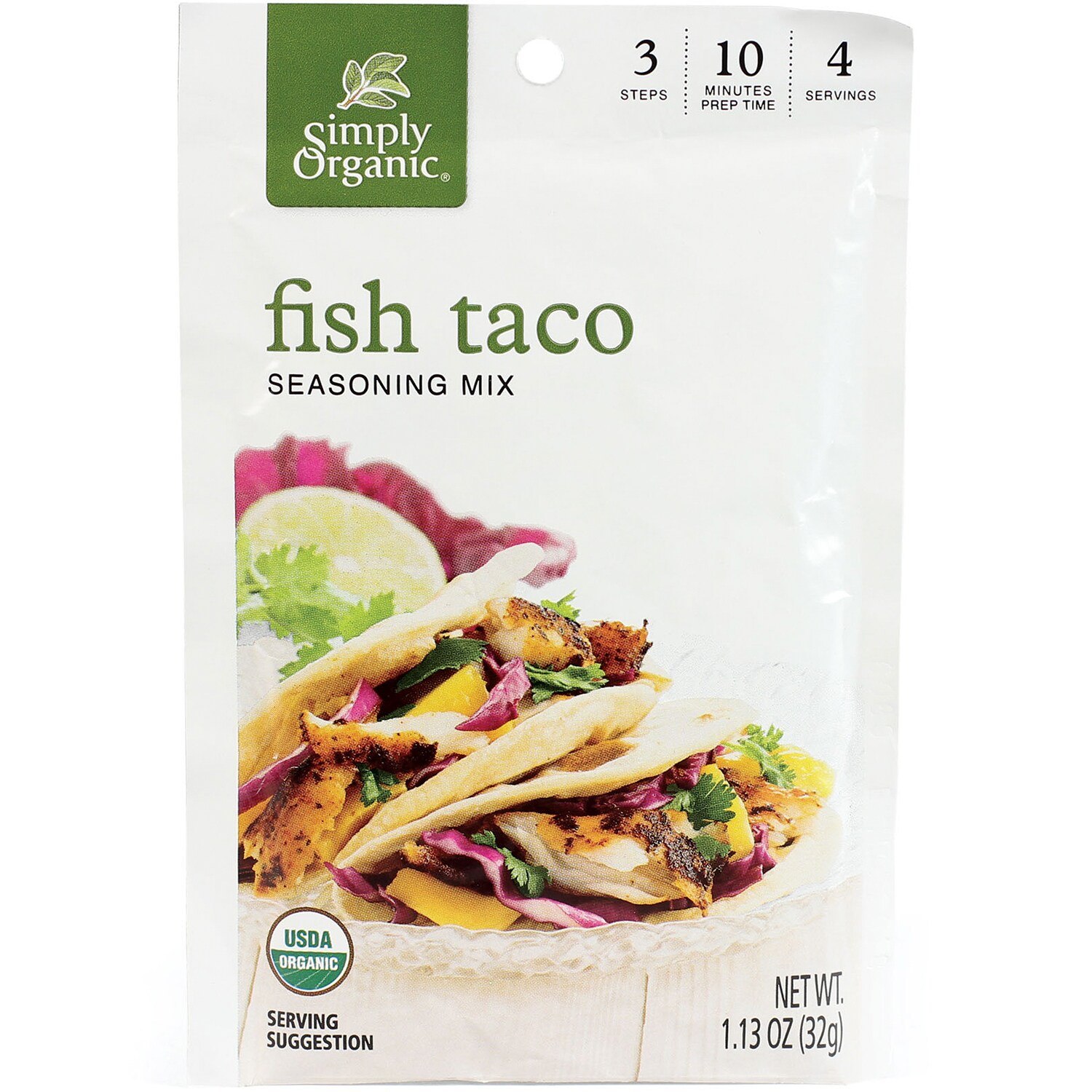Simply Organic Fish Taco Seasoning Mix