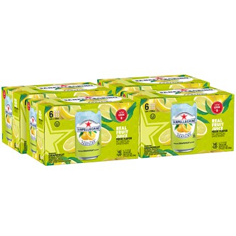 San Pellegrino Sparkling Fruit Beverage, Pompelmo (Grapefruit), Cans