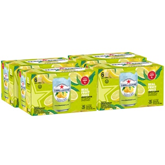 San Pellegrino Sparkling Fruit Beverage, Pompelmo (Grapefruit), Cans