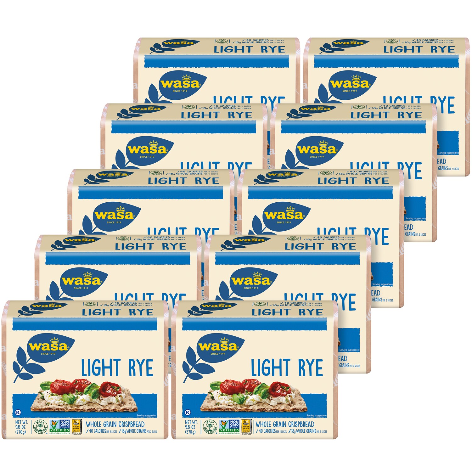 Wasa Light Rye Crispbread