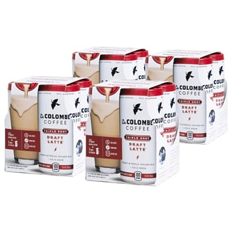 La Colombe Cold Brew Draft Latte, Triple Shot, Cans