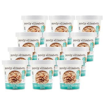 Purely Elizabeth Collagen Protein Oats, Vanilla Pecan