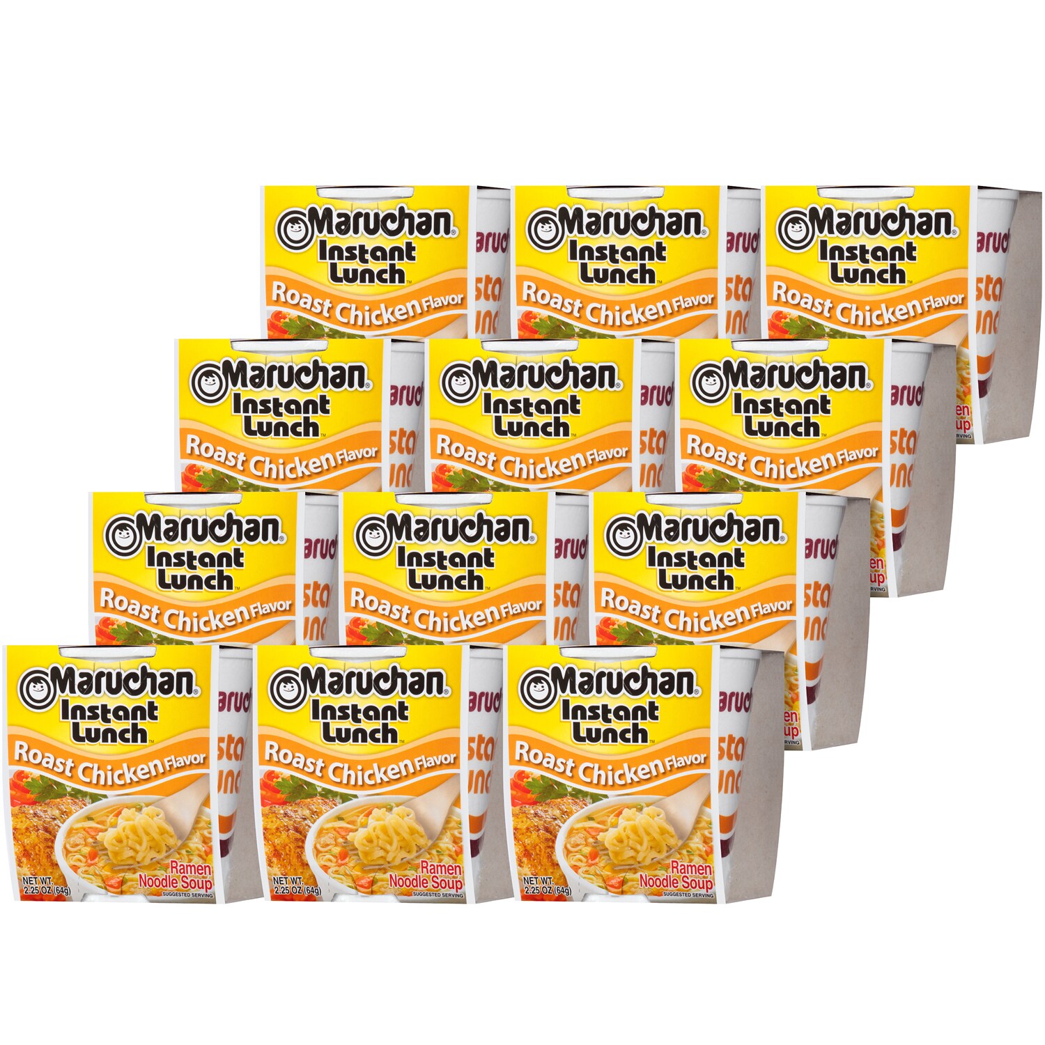 Maruchan Instant Lunch Ramen Noodle Soup, Roast Chicken