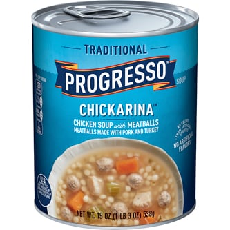 Progresso Traditional Soup, Chickarina 