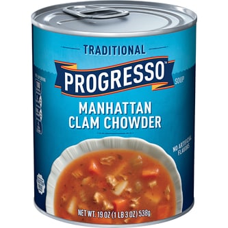 Progresso Traditional Soup, Manhattan Clam Chowder