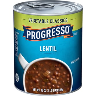 Progresso Vegetable Classics Soup, Lentil