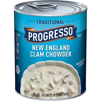 Progresso Traditional Soup, New England Clam Chowder