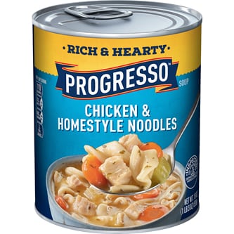 Progresso Rich & Hearty Soup, Chicken & Homestyle Noodles