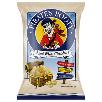 Pirate Brands Pirate's Booty, Aged White Cheddar